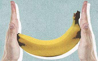 Mezinahiya penîrê ji bo nimûneyek banana