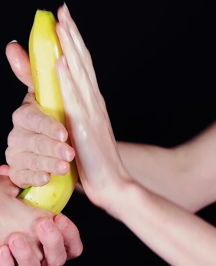 Massage da ku endamek zêde bike mînakek banana